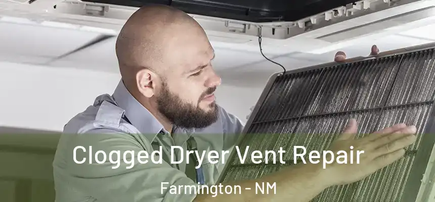  Clogged Dryer Vent Repair Farmington - NM