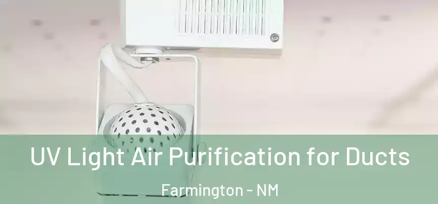 UV Light Air Purification for Ducts Farmington - NM